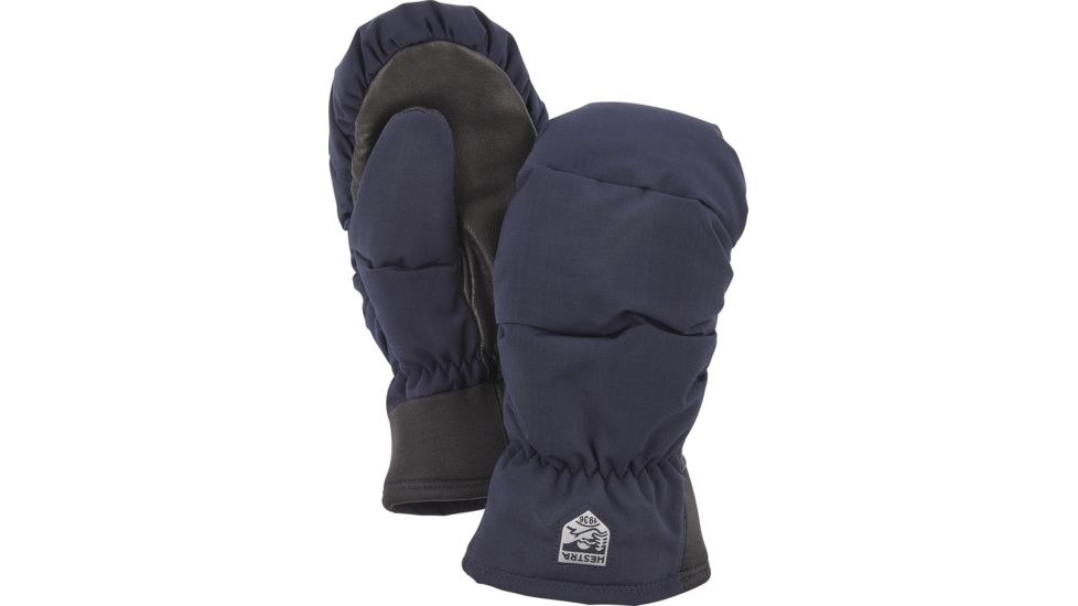 Hestra Swisswool Merino Jr Mittens - Unisex, Navy, 3, 32971-280-03