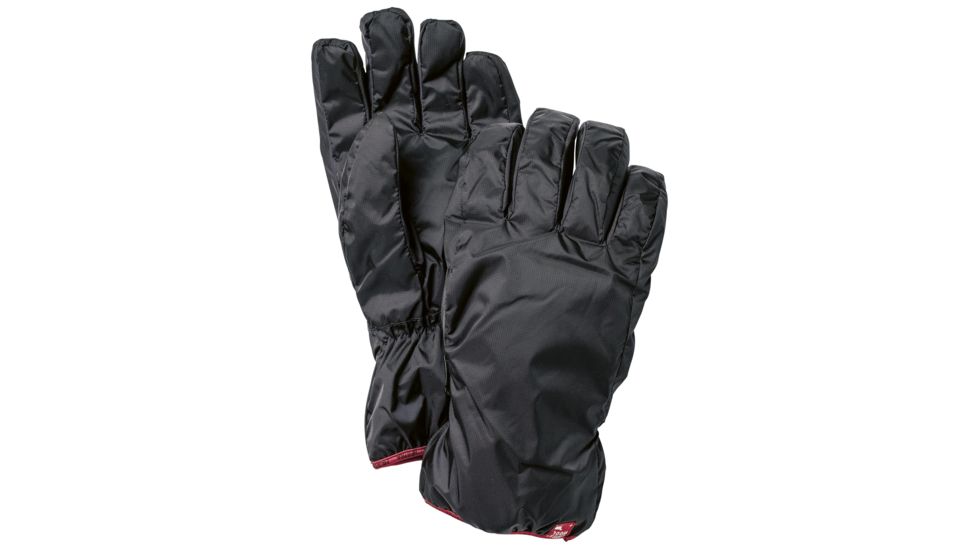 Hestra Swisswool Merino Liner 5 Finger Glove, Black, 6, 34010-100-6