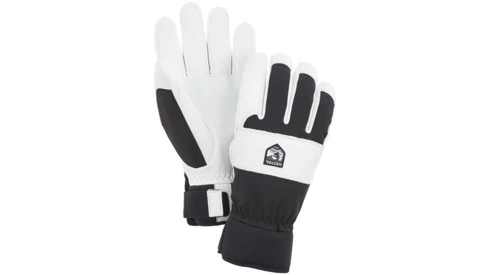 Hestra Vernum Spring Glove - Unisex, Black/Off White, 7, 31550-100020-07