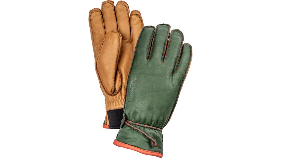 Hestra Wakayama Gloves - Men's-Forest/Cork-11