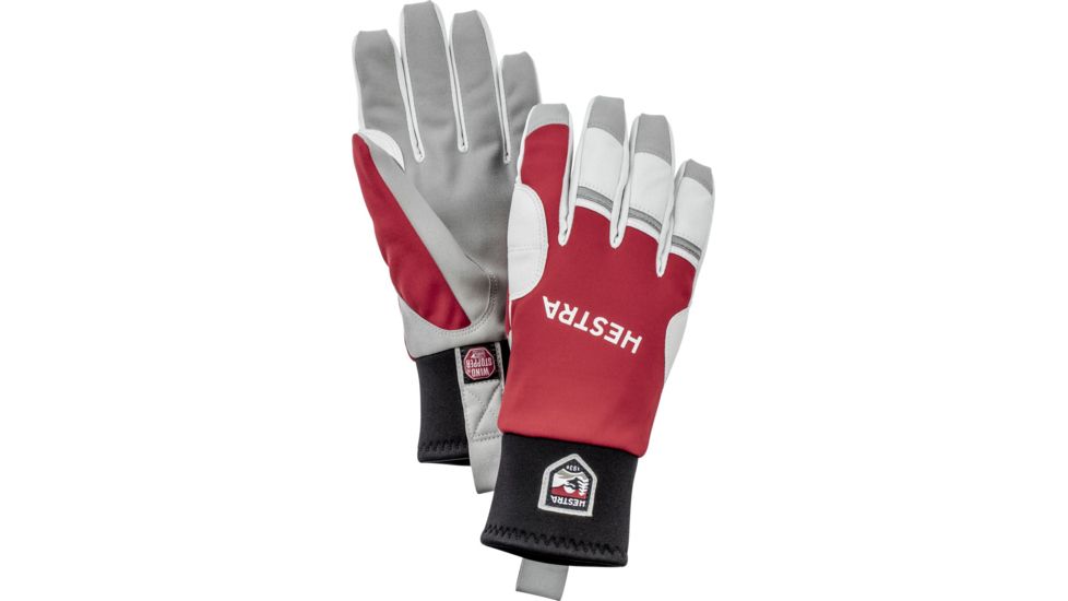 Hestra Windstopper Racer Tracker Glove - Mens-Red-11