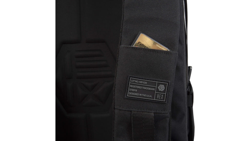 Hex Ranger Clamshell Dslr Backpack, Black, HX2468-BLCK