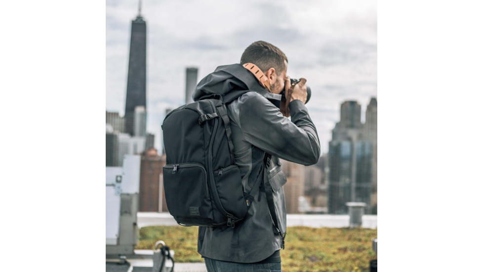 Hex Ranger Clamshell Dslr Backpack, Black, HX2468-BLCK