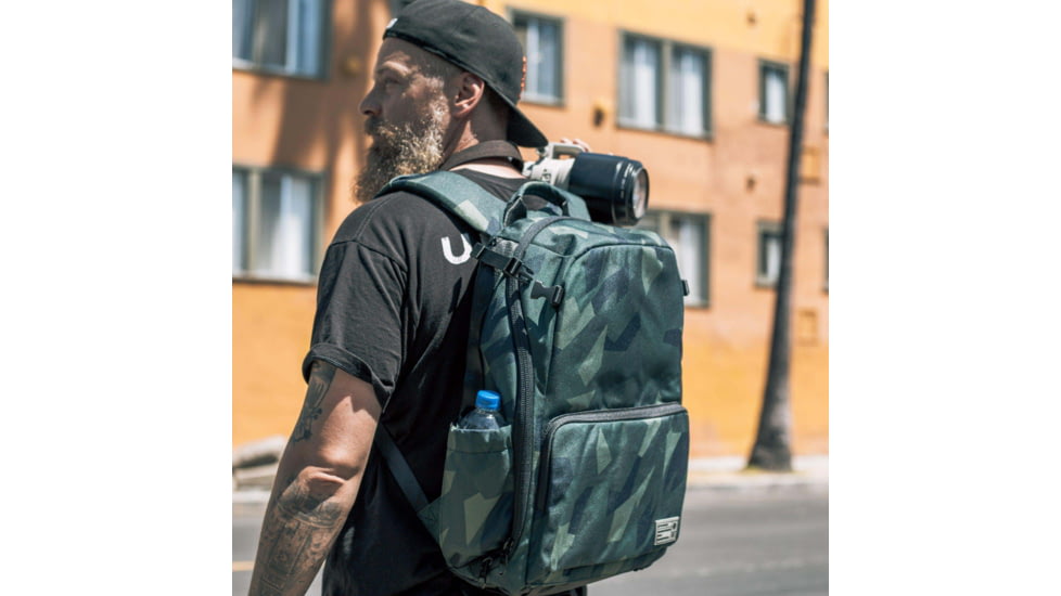 Hex Ranger Clamshell Dslr Backpack, Camo, HX2468-CAMO