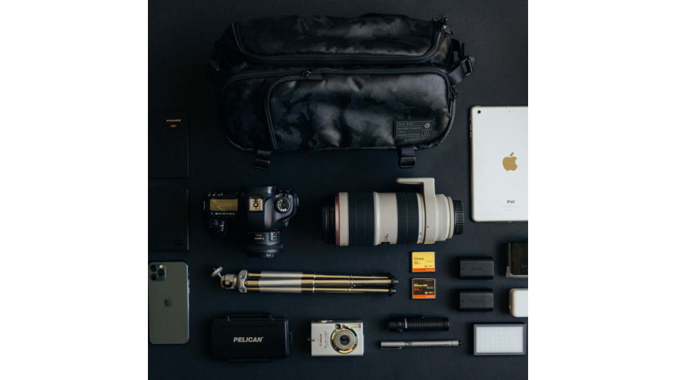 Hex Ranger Dslr Sling, Blackout Camo, HX2469-BKCM