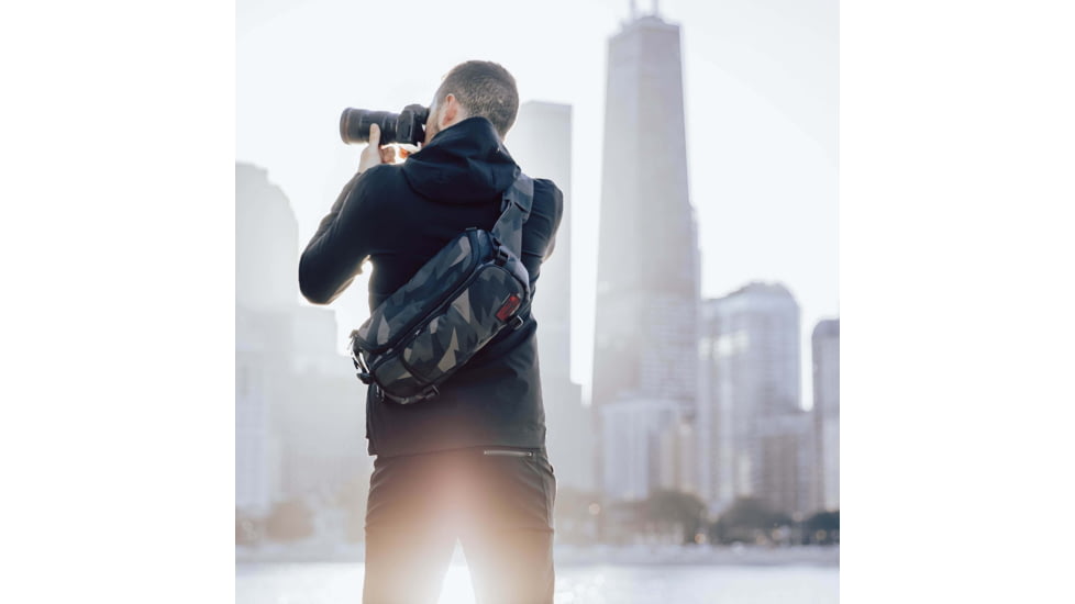 Hex Ranger Dslr Sling, Gray Camo, HX2469-GYCM