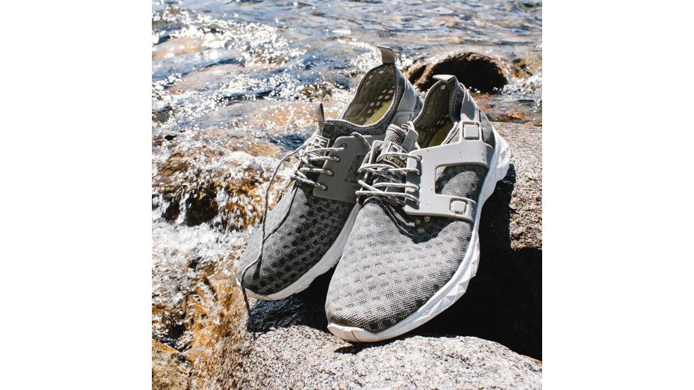 Hey Dude Mistral - Womens, Grey Melange, 7, 121083038-7