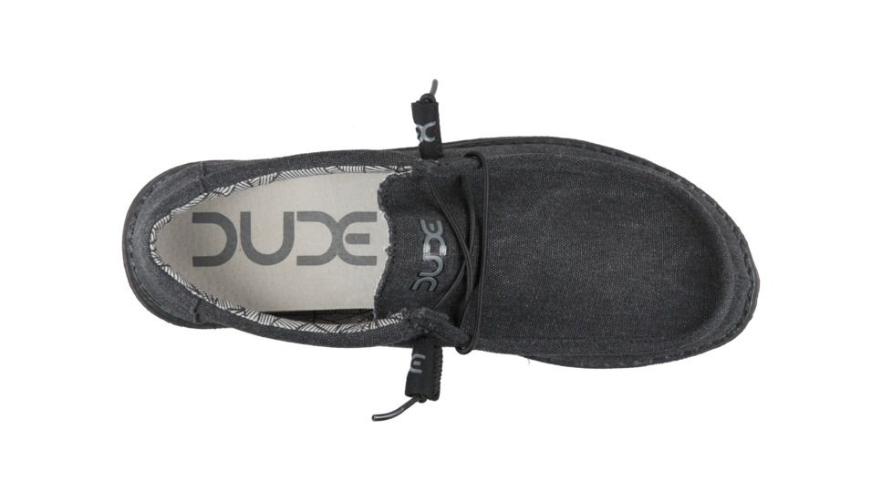 Hey Dude Wally Canvas Casual Shoes - Men's, Black, 9 US, 111154900-9