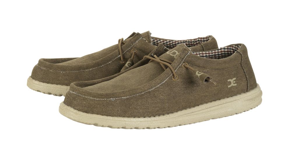 Hey Dude Wally Canvas Casual Shoes - Men's, Nut, 13 US, 110061600-13