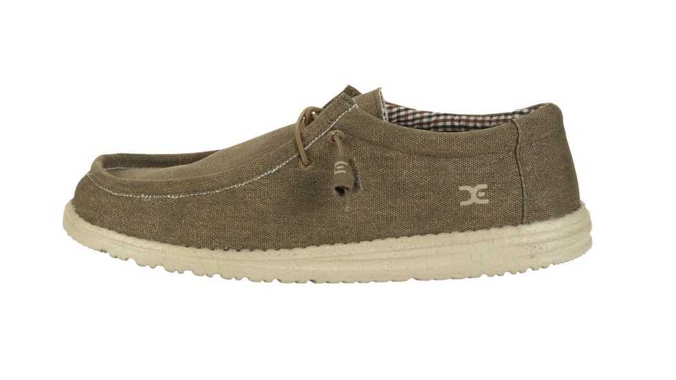 Hey Dude Wally Canvas Casual Shoes - Men's, Nut, 13 US, 110061600-13
