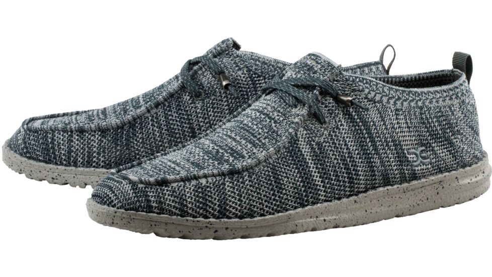Hey Dude Wally Eco-Knit Casual Shoes - Men's, Multi-Gray, 9 US, 111273039-9