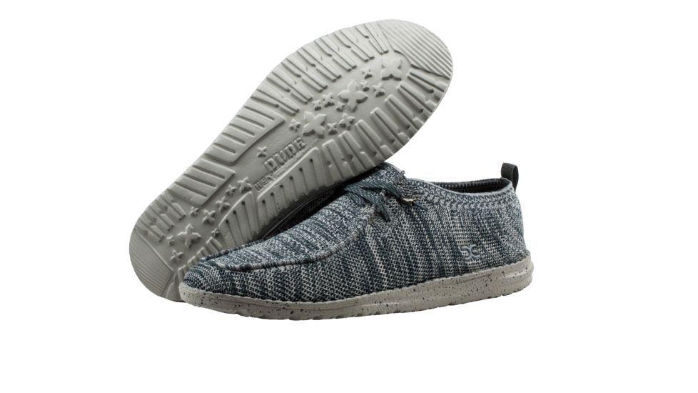 Hey Dude Wally Eco-Knit Casual Shoes - Men's, Multi-Gray, 9 US, 111273039-9