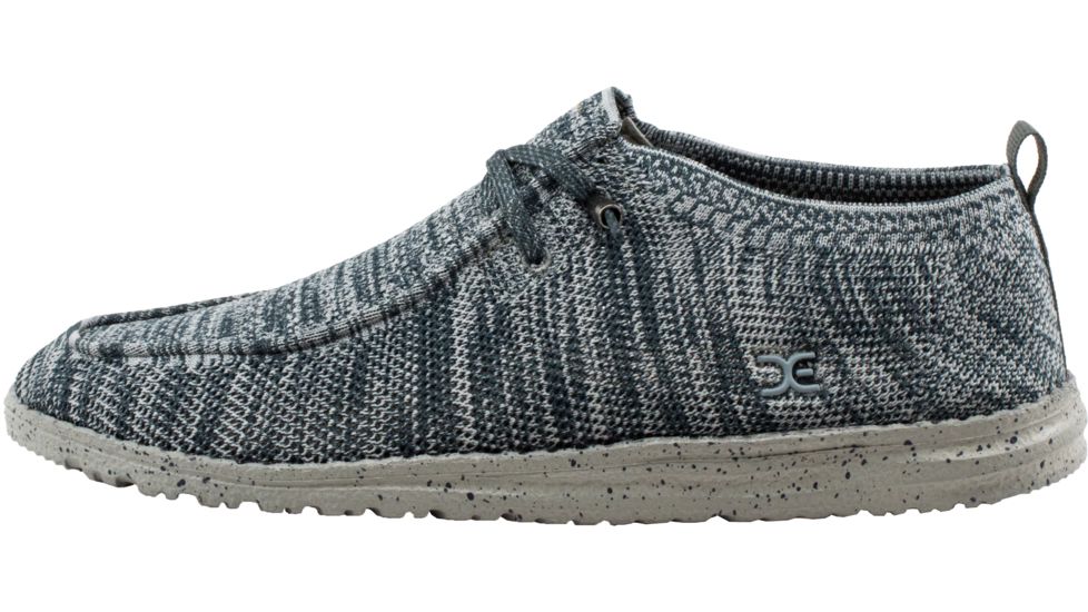 Hey Dude Wally Eco-Knit Casual Shoes - Men's, Multi-Gray, 9 US, 111273039-9