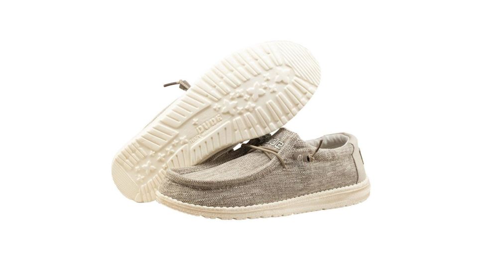 Hey Dude Wally Woven - Mens, Beige, 10, 110390500-10