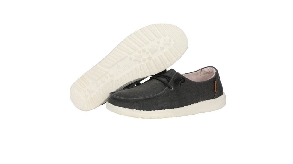 Hey Dude Wendy Chambray - Womens, Black, 11, 121414949-11