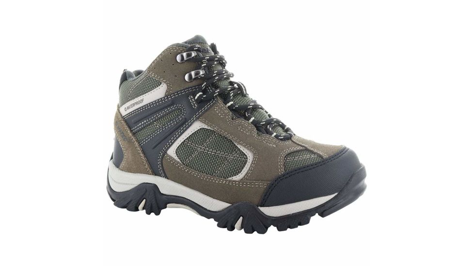 Hi-Tec Altitude Lite II I WP Boots - Kids, Dark Taupe/Olive Night/Warm Grey, Medium, 2, 31516-M020