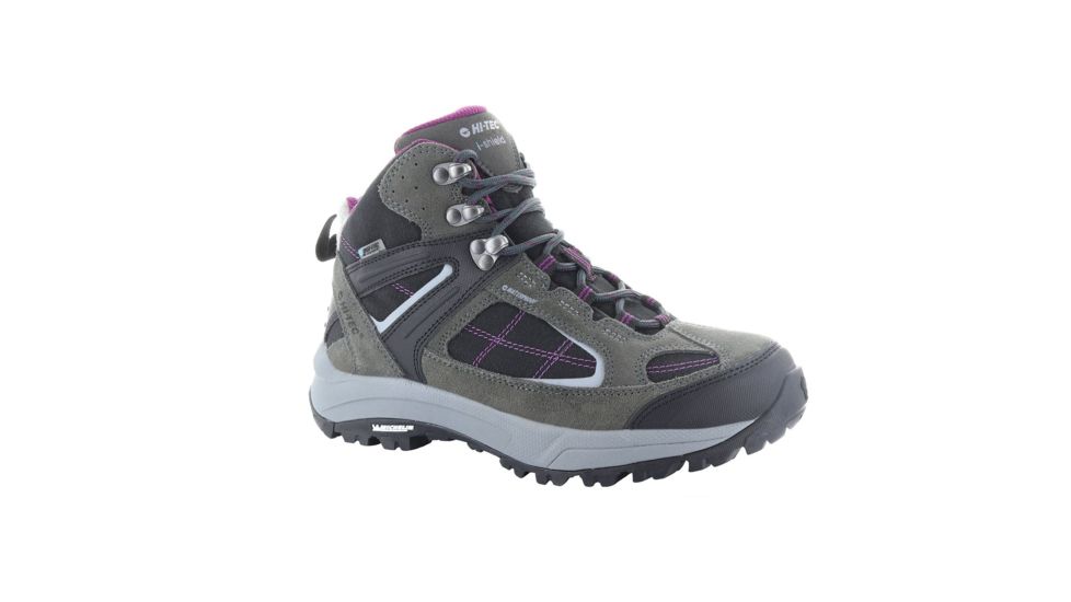 Hi-Tec Altitude Lite II I WP Hiking Boots - Womens, Charcoal/Black/Amaranth, Medium, 9.5, 24118-M095