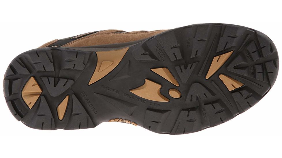 Hi-Tec Bandera Low WP Hiking Boots - Mens, Bone/Brown/Mustard, Medium, 7, 52064-M070