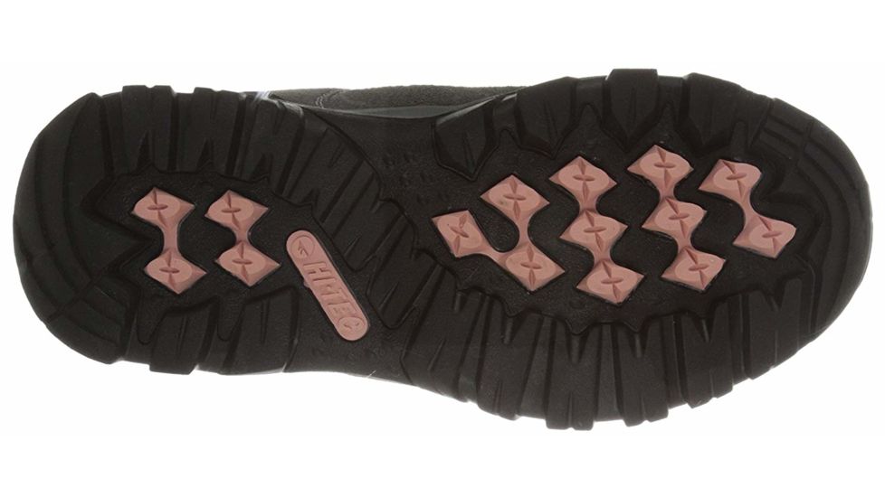 Hi-Tec Hillside Low WP Jr Boots - Kids, Charcoal/Blush, Medium, 5, 31463J-M050