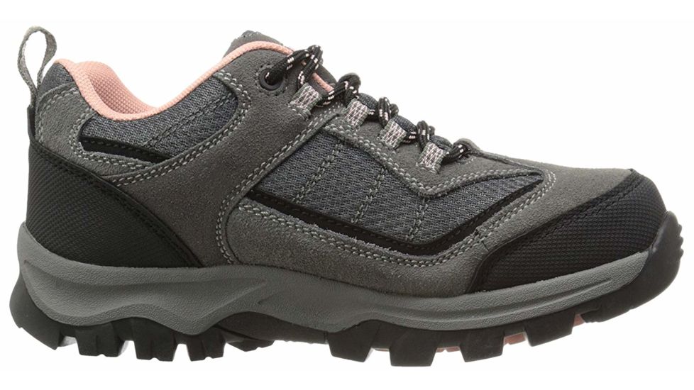 Hi-Tec Hillside Low WP Jr Boots - Kids, Charcoal/Blush, Medium, 5, 31463J-M050