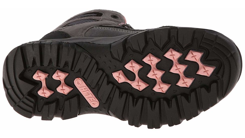 Hi-Tec Hillside WP Jr Boots - Kids, Charcoal/Blush, Medium, 2, 31437-M020