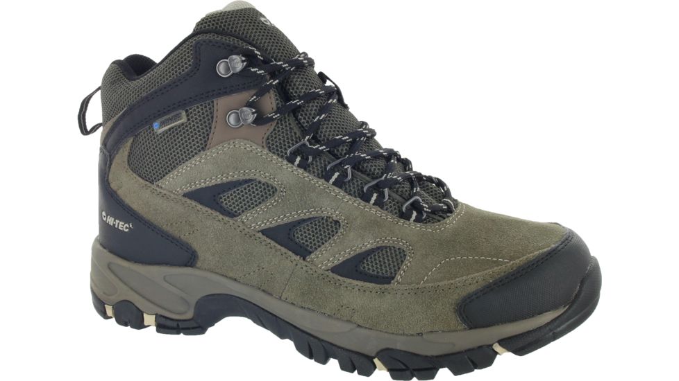 Hi-Tec Logan Waterproof Wide Hiking Boots, Smokey Brown/Olive/Snow, 8 52086w-8