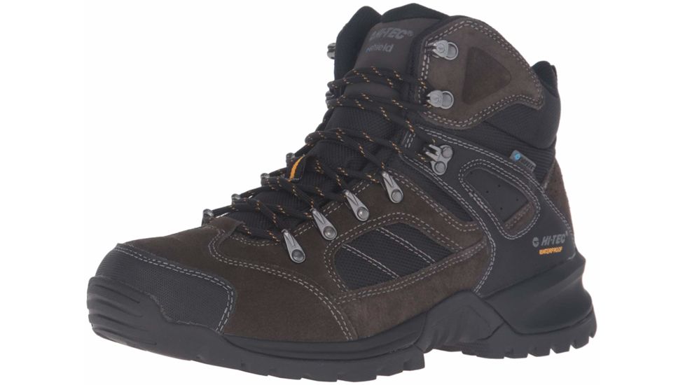 Hi-Tec Mount Diablo I WP Hiking Boots - Mens, Dk.Char/Black/Grey, Medium, 7, 52161-M070