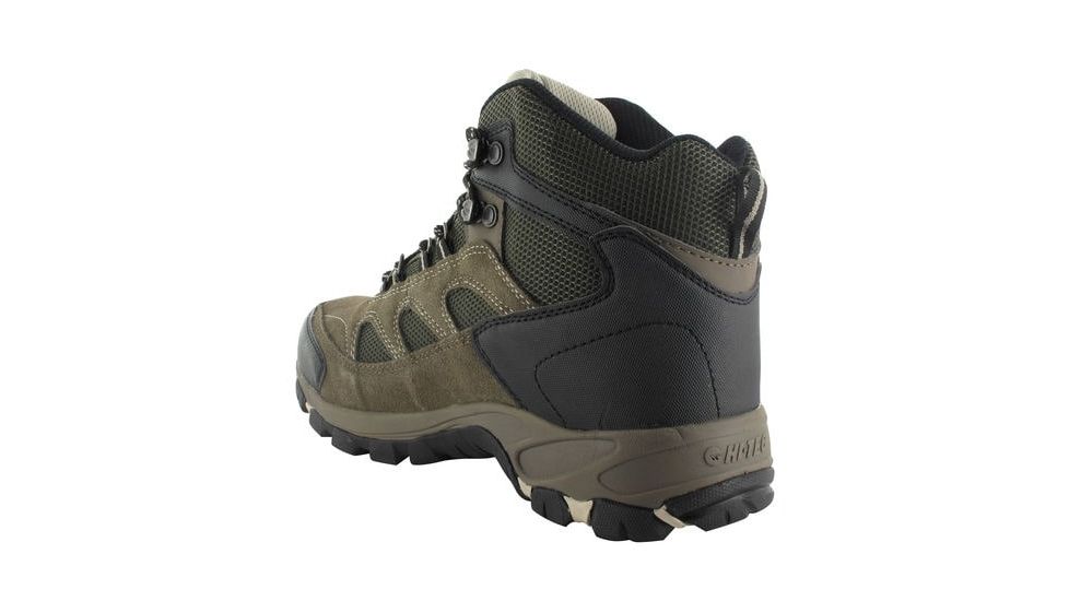 Hi-Tec Ramsey Waterproof Hiking Boots - Men's, Smokey Brown/Olive/Snow, Wide, 8, 54245W-080W