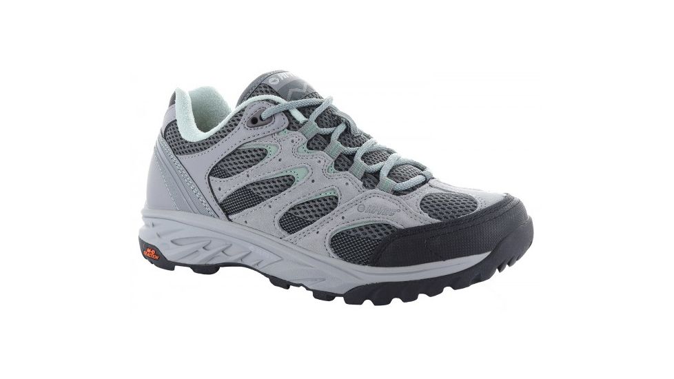 Hi-Tec V-Lite Wildfire Low I WP Hiking Boots - Womens, Cool Grey/Graphite/Iceberg Green, Medium, 5, 23110-M050