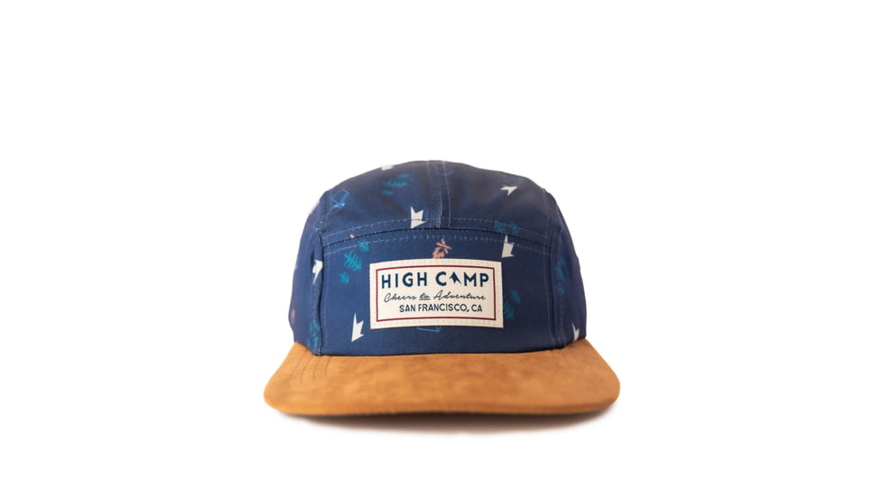 High Camp Flasks Camp 5-Panel Hat, Multi, 4709916377135
