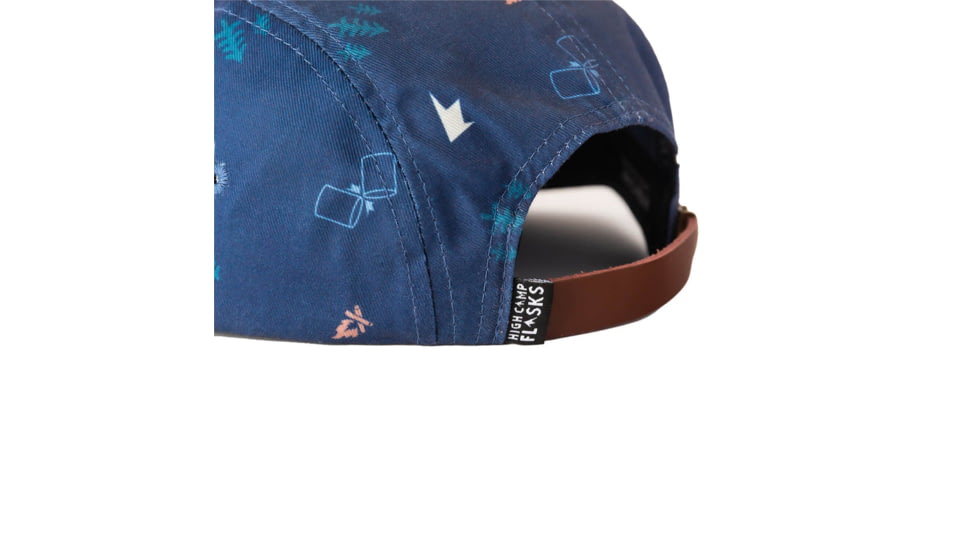 High Camp Flasks Camp 5-Panel Hat, Multi, 4709916377135