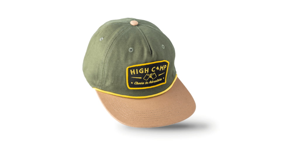 High Camp Flasks Camp 5-Panel Hat, Multi, 4709916377135