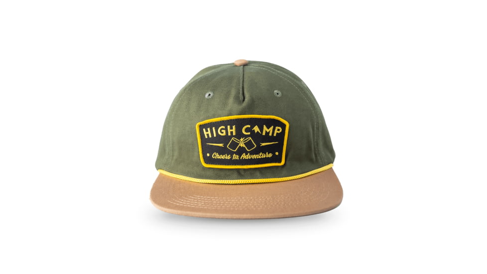 High Camp Flasks Camp 5-Panel Hat, Multi, 4709916377135