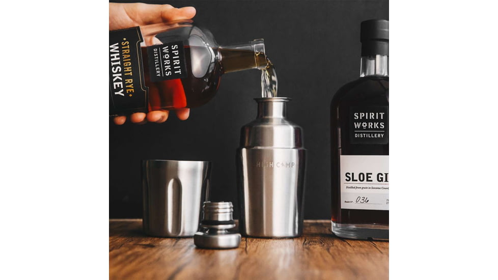 High Camp Flasks Custom Engraved Firelight Flask, 375ml, 4791898439727