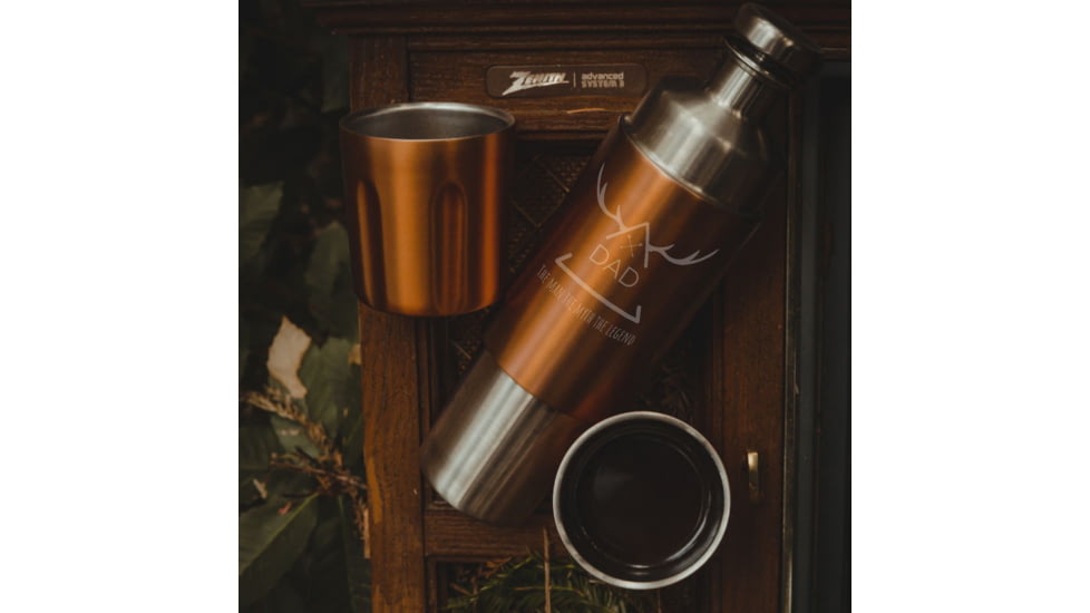 High Camp Flasks Custom Engraved Firelight Flask, 750ml, 4791927013423