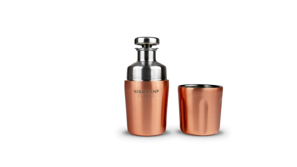 High Camp Flasks Cutwater Spirits Cobranded Firelight Flask, 375ml, 4796580888623