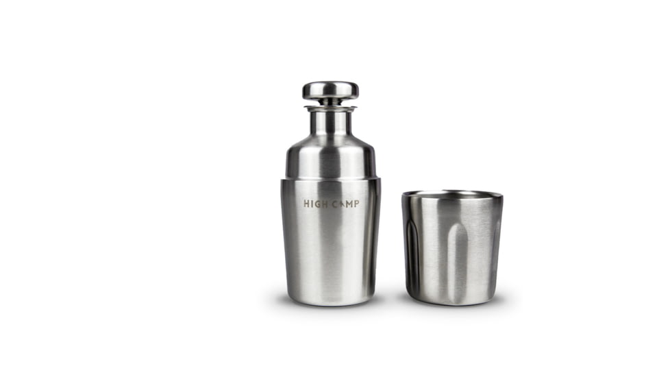 High Camp Flasks Cutwater Spirits Cobranded Firelight Flask, 375ml, 4796580888623