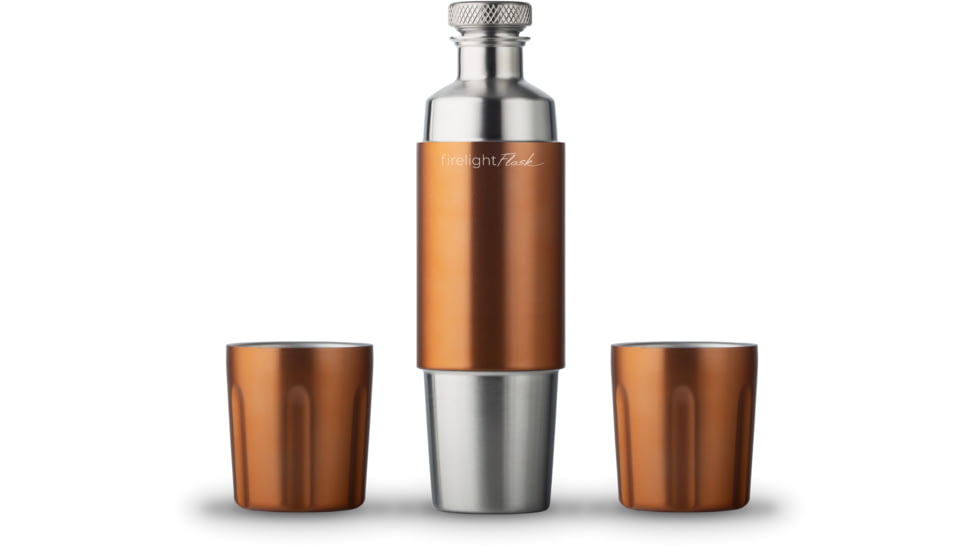 High Camp Flasks Firelight Flask, Copper, 750ml, 2124c