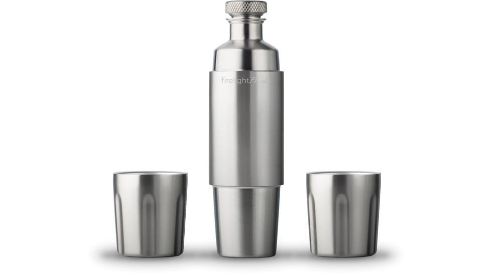 High Camp Flasks Firelight Flask, Stainless Steel, 750ml, 2124s