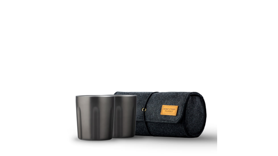 High Camp Flasks Firelight Tumbler 2-Pack - Bundle Product, Onyx, 2116x-bundle