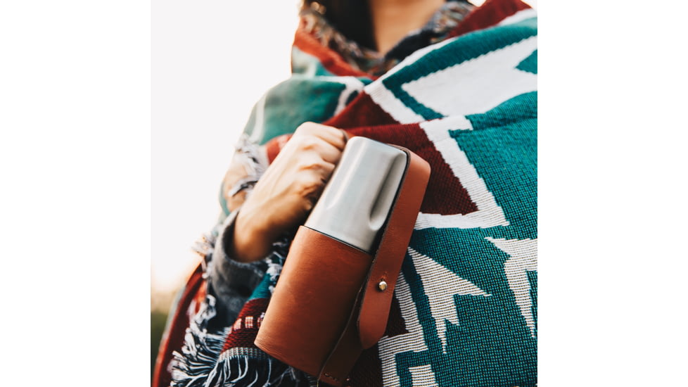 High Camp Flasks Orox Leather Holster For 375ml Firelight, 4324980523055