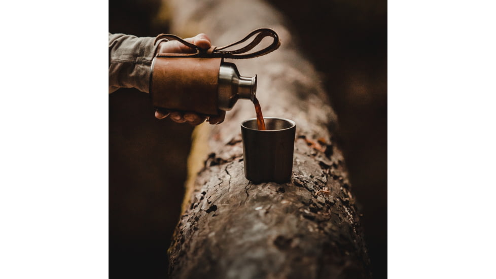 High Camp Flasks Orox Leather Holster For 375ml Firelight, 4324980523055