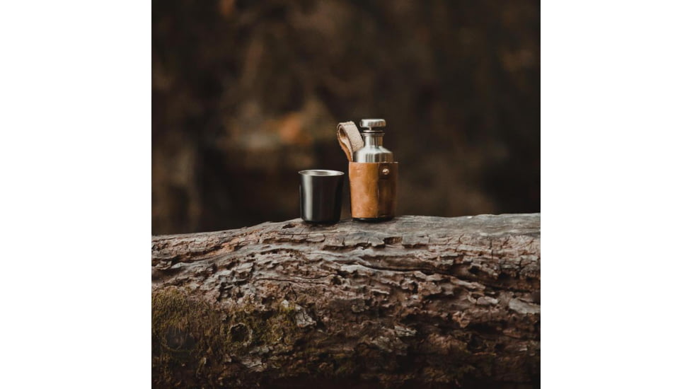 High Camp Flasks Orox Leather Holster For 375ml Firelight, 4324980523055