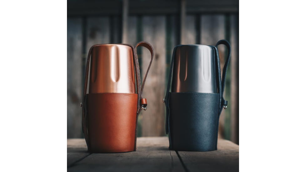 High Camp Flasks Orox Leather Holster For 375ml Firelight, 4324980523055