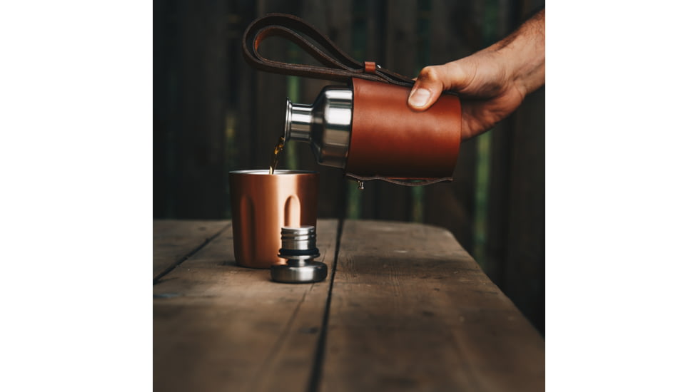 High Camp Flasks Orox Leather Holster For 375ml Firelight, 4324980523055