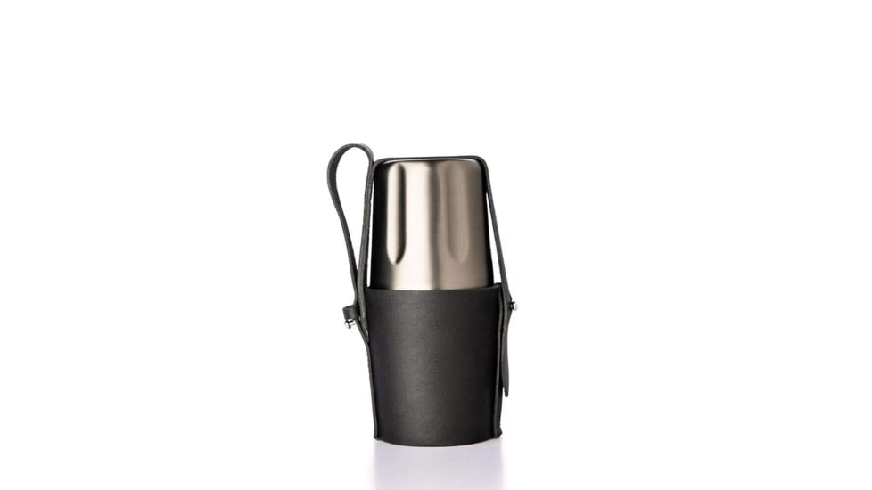 High Camp Flasks Orox Leather Holster for Firelight Flask, Natural, 375ml, oroxholsterhalflight375