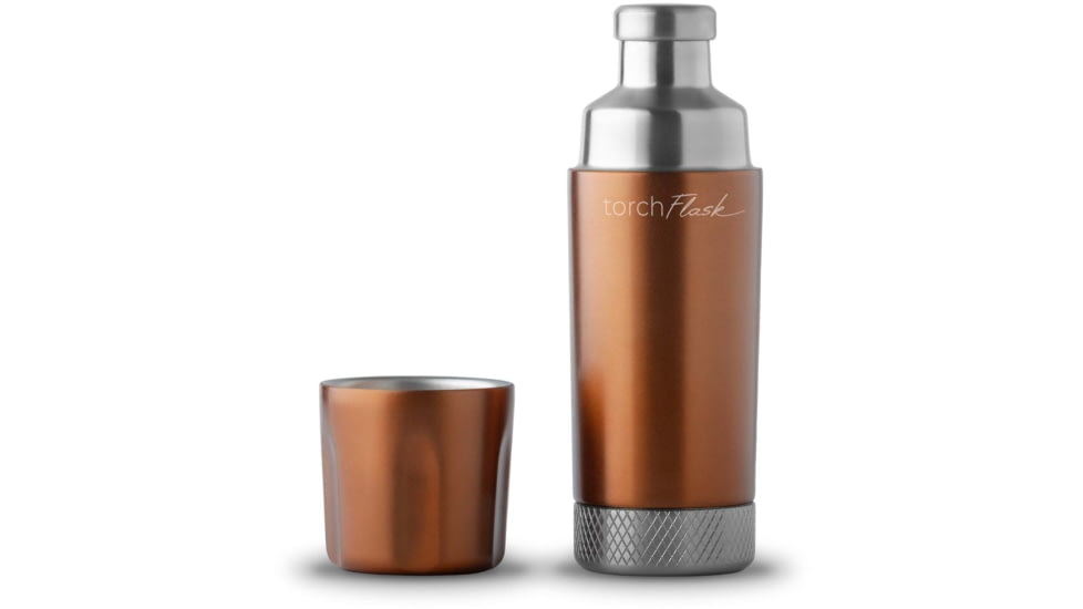 High Camp Flasks Torch Flask, Copper, 6oz, 1138