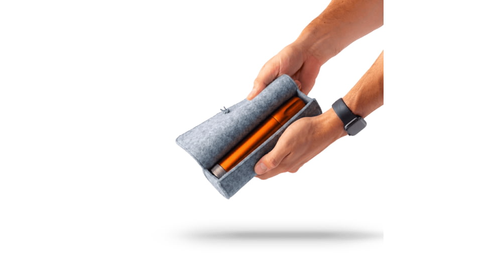 High Camp Flasks Torch Flask Wool Case, WC-L-Torch9