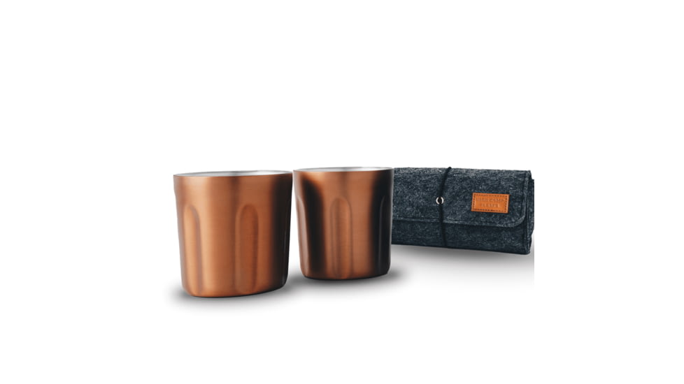 High Camp Flasks Tumbler, 2 Pack with Soft Case, 325ml, 4775372521519