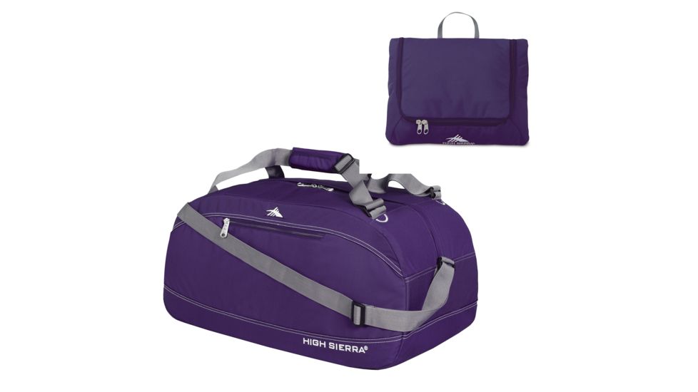 High Sierra 30 In Pack-N-Go Duffel, Deep Purple, 30.0inx 15.0inx 14.0in, 53609-3672